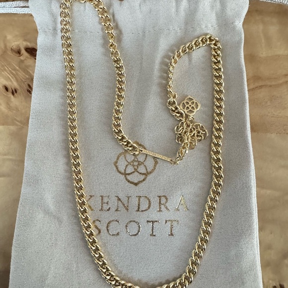 Kendra Scott Ace Gold Chain Necklace - Picture 5 of 5